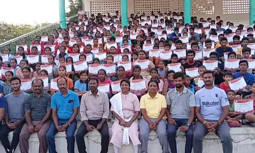 தருமபுரியில் கோடை கால விளையாட்டு பயிற்சி முகாம்