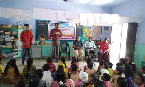 தாரமங்கலம் அரசு பள்ளியில் அறிவியல் திருவிழா