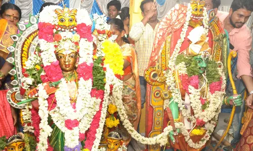 முருக்கம்பள்ளம் கிராமத்தில் பாஞ்சாலி அம்மன் திருக்கல்யாண உற்சவம்