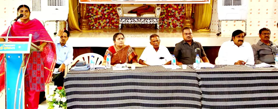 பாதாள சாக்கடை திட்ட கருத்து கேட்பு கூட்டம்