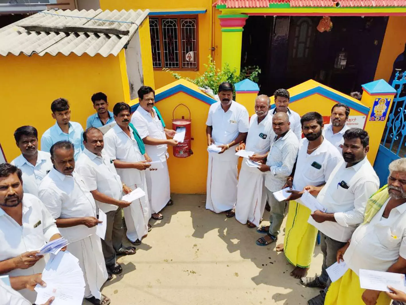 கடத்தூர் பா.ம.க சார்பில்  முதல்-அமைச்சருக்கு கடிதம் அனுப்பும் நிகழ்ச்சி