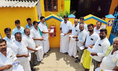 கடத்தூர் பா.ம.க சார்பில்  முதல்-அமைச்சருக்கு கடிதம் அனுப்பும் நிகழ்ச்சி