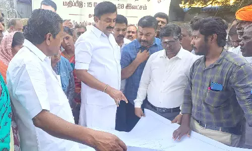 ஊத்துக்குளி பேரூராட்சியில் குடிநீர் திட்டத்தை தொடங்கி வைத்த அமைச்சர்