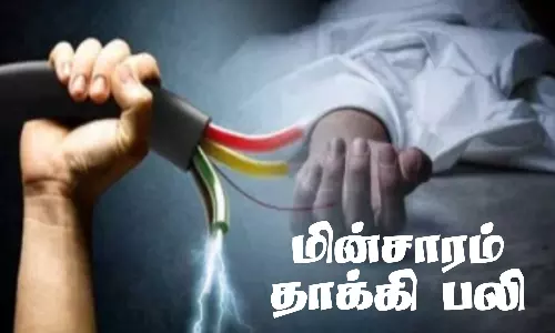 மின்சாரம் தாக்கி மெக்கானிக் பலி