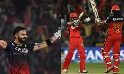 கிறிஸ் கெயிலையும் விட்டு வைக்கவில்லை.. சதத்தில் பல சாதனைகள் படைத்த விராட் கோலி