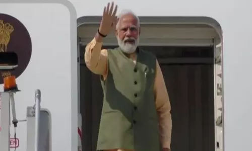 ஜி7 மாநாட்டில் பங்கேற்க ஜப்பான் சென்றடைந்தார் பிரதமர் மோடி