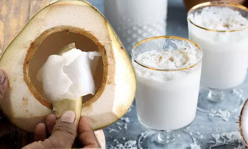 உடலுக்கு குளிர்ச்சி தரும் இளநீர் பால் ஜூஸ்