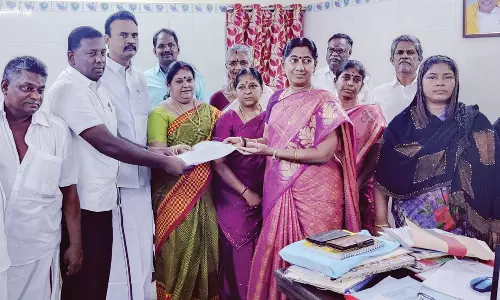 கூடலூரில் குடிநீர் திட்ட பணிகள் நகராட்சியிடம் ஒப்படைப்பு