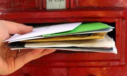 இடஒதுக்கீடு கோரி தபால் அனுப்பும் போராட்டம்