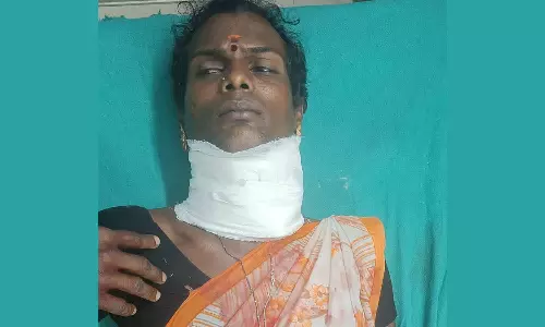 திருநங்கையாக மாறியவரை அரிவாளால் வெட்டிய வாலிபர்