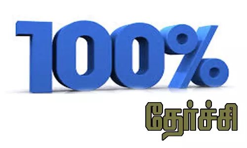 உலையூர் அரசு உயர்நிலைப்பள்ளி 100 சதவீத தேர்ச்சி