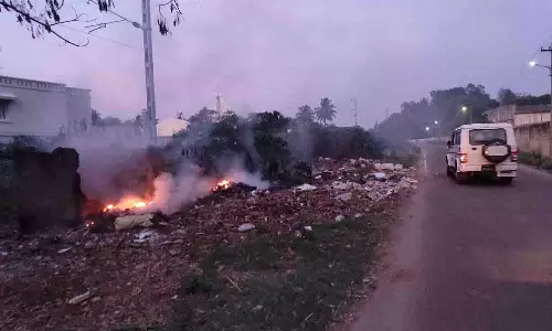 பிளாஸ்டிக் கழிவுகளை எரிப்பதற்கு முற்றிலுமாக தடை விதிக்க வேண்டும்