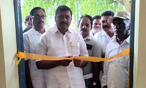 விளாத்திகுளம் அருகே ரூ.19.27 லட்சம் மதிப்பில் அங்கன்வாடி மையங்கள்-மார்க்கண்டேயன்  எம்.எல்.ஏ. திறந்து வைத்தார்