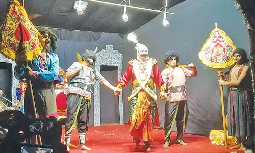 மெலட்டூரில், பாகவத மேளா நாடக விழா தொடக்கம்