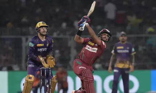 நிகோலஸ் பூரன் அரை சதம் - கொல்கத்தா வெற்றிபெற 177 ரன்களை நிர்ணயித்தது லக்னோ