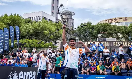 உலகக் கோப்பை வில்வித்தை போட்டி: இறுதிப்போட்டியில் இந்தியாவிற்கு தங்கம்