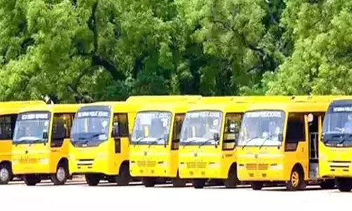 அரியலூரில் பள்ளி வாகனங்கள் ஆய்வு