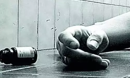 விஷம் குடித்து தொழிலாளி தற்கொலை