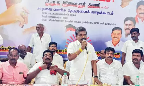 தி.மு.க. ஆட்சியில் முதல்-அமைச்சர் மு.க. ஸ்டாலின் 90 சதவீத வாக்குறுதியை நிறைவேற்றி உள்ளார் - சண்முகையா எம்.எல்.ஏ. பேச்சு