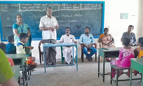 அரசு பள்ளியில் அறிவியல் திருவிழா