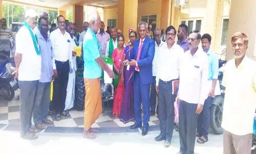 விவசாயிகளுக்கு மானிய விலையில் பவர் டில்லர்