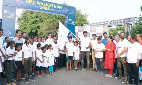 தஞ்சையில், இன்று உயர் ரத்த அழுத்த தின விழிப்புணர்வு நடைபயணம்- மேயர் தொடங்கி வைத்தார்