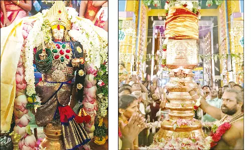 சோழவந்தான் ஜெனகை மாரியம்மன் கோவில் வைகாசி திருவிழா கொடியேற்றம்