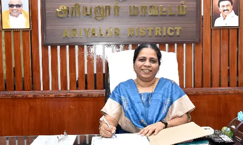 அரியலூரில் வளர்ச்சி திட்டங்கள் முன்னெடுத்து செயல்படுத்தப்படும் புதிதாக பொறுப்பேற்ற கலெக்டர் ஆனிமேரி ஸ்வர்ணா உறுதி