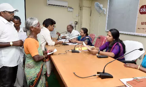 கிருஷ்ணகிரியில் பொதுமக்கள் குறை தீர்க்கும் நாள் கூட்டம்