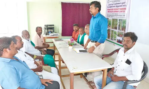 விவசாயிகளுக்கு உற்பத்தி பொருட்களை சந்தைப்படுத்துவது குறித்த பயிற்சி