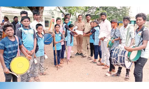 மழைநீர் சேமிப்பு குறித்த விழிப்புணர்வு