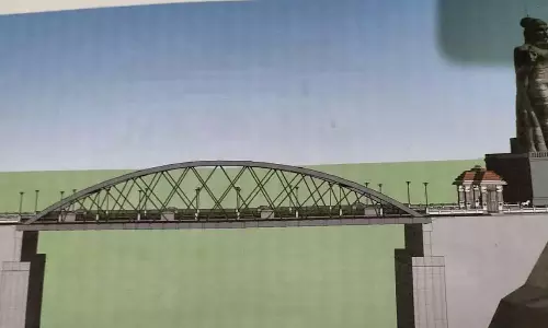 கன்னியாகுமரியில் ரூ. 37 கோடி செலவில் கண்ணாடி கூண்டு பாலம் - அமைச்சர் எ.வ.வேலு அடிக்கல் நாட்டினார்