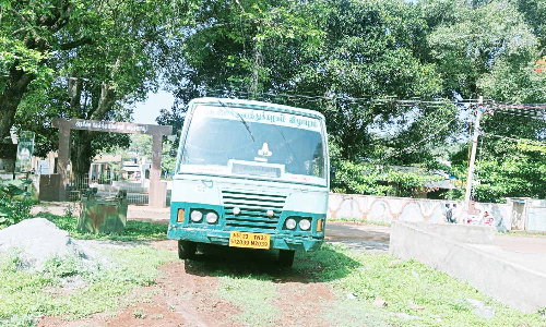 மலைப்பாதையில் வந்தபோது அரசு பஸ்சில் டிரைவருக்கு திடீர் மயக்கம்