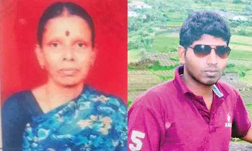 தாய்-மகன் அடுத்தடுத்து தீக்குளித்து தற்கொலை: திருமணம் நடைபெறாததால் சோகம்