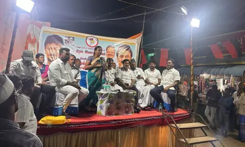 பேரணாம்பட்டு தி.மு.க. சாதனை விளக்க பொதுக்கூட்டம்