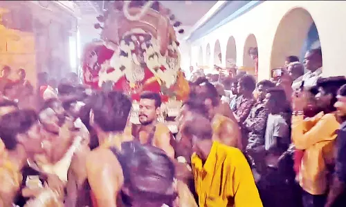 திருக்குவளை தியாகராஜர் கோவிலில் பிரம்மோற்சவ வசந்த உற்சவம்