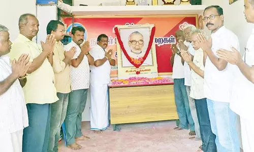 தமிழ்நாடு நாடார் உறவின்முறை கூட்டமைப்பின் சார்பில் சி.பா. ஆதித்தனார் நினைவு நாள் அனுசரிப்பு