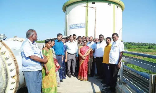 தூத்துக்குடி மாநகராட்சியில் சீரான குடிநீர் வழங்கப்படும் - கலியாவூர் நீர்த்தேக்கத்தில் ஆய்வு செய்த அமைச்சர் கீதாஜீவன் தகவல்