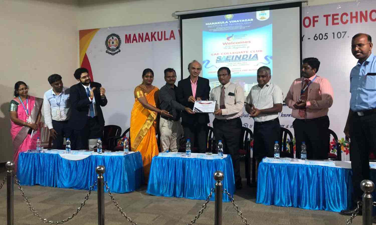 எம்.ஐ.டி.கல்லூரியில் காலேஜியேட் கிளப் திறப்பு