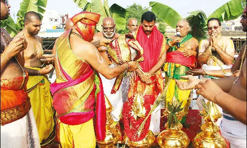 திருப்பதி கோவிந்தராஜசாமி கோவில் மகா கும்பாபிஷேகம்