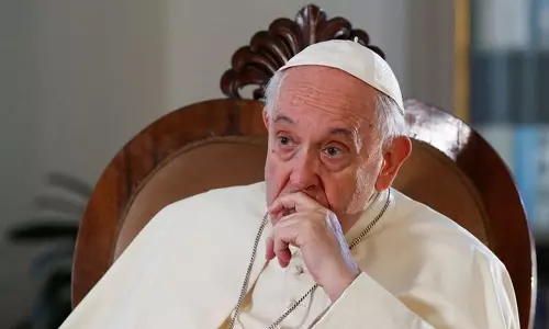 போப் ஆண்டவருக்கு திடீர் உடல்நல குறைவு: நிகழ்ச்சிகள் ரத்து