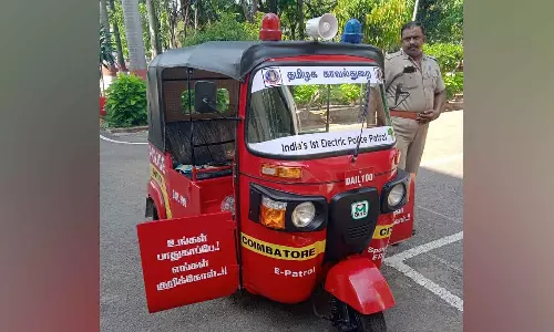 இந்தியாவில் முதல்முறையாக கோவையில் போலீசாருக்கு ரோந்து ஆட்டோ