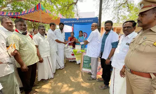 ஆண்டிமடம் அருகே வருமுன் காப்போம் திட்ட சிறப்பு மருத்துவ முகாம்