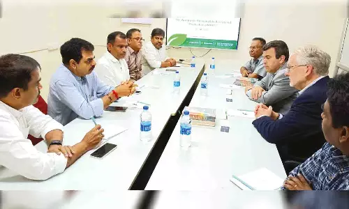 பின்னலாடைகளுக்கு உலகளாவிய அங்கீகார உற்பத்தி சான்று - அமெரிக்க குழுவினர் ஏற்றுமதியாளர்களுடன் சந்திப்பு