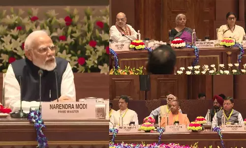 இந்தியாவை வளர்ந்த நாடாக மாற்ற பொதுவான பார்வை அவசியம்.. நிதி ஆயோக் கூட்டத்தில் மோடி பேச்சு