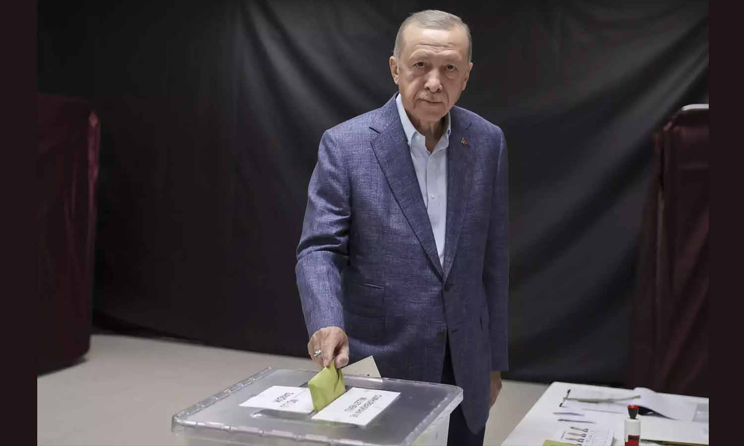 துருக்கி அதிபர் தேர்தலில் இன்று மீண்டும் வாக்குப்பதிவு- எர்டோகன் வெற்றி பெறுவாரா?