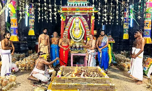 திருவண்ணாமலை அருணாசலேஸ்வரர் கோவிலில் 1008 கலச பூஜை