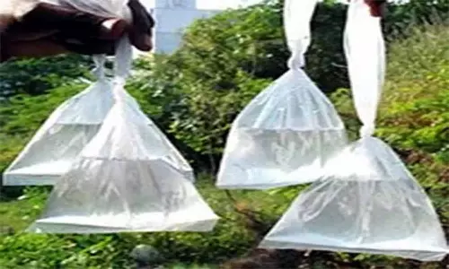 பைக்கில் சாராயம் கடத்திய வாலிபர் கைது