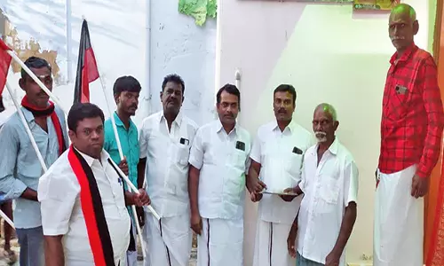 சிவகிரி அருகே தி.மு.க. புதிய உறுப்பினர் சேர்க்கை முகாம்