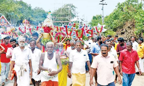 சியாமளாதேவி அம்மன் கோவிலில் பால்குட திருவிழா